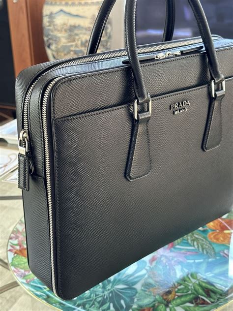 prada briefcase ebay